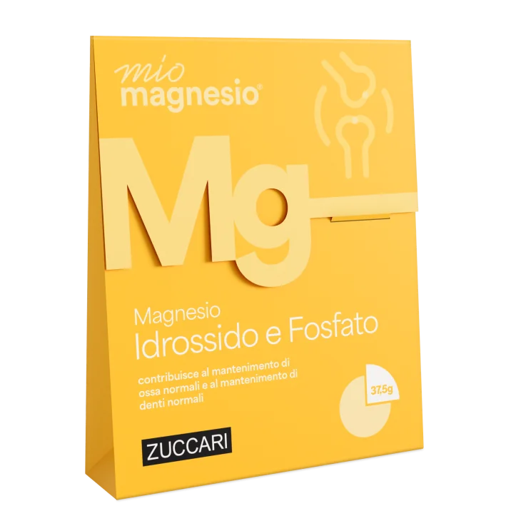 Zuccari MioMagnesio Magnesio Idrossido e Fosfato Integratore per il Benessere Muscolare 37,5 g