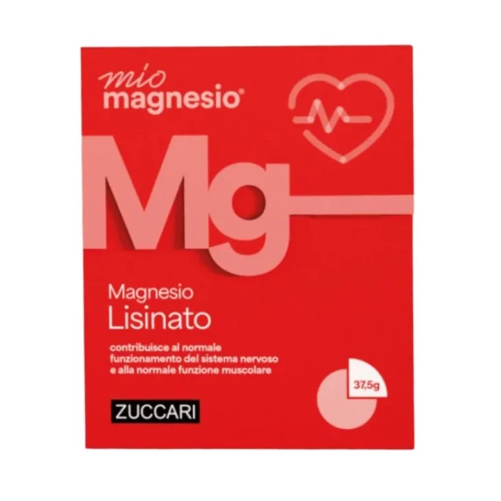 Zuccari MioMagnesio Magnesio Lisinato Integratore per il Benessere Cardiovascolare 37,5 g