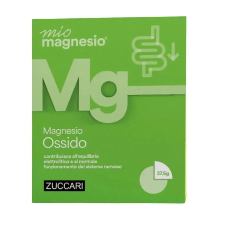 Zuccari MioMagnesio Magnesio Ossido Integratore per la Regolarit&agrave; Intestinale 37,5 g