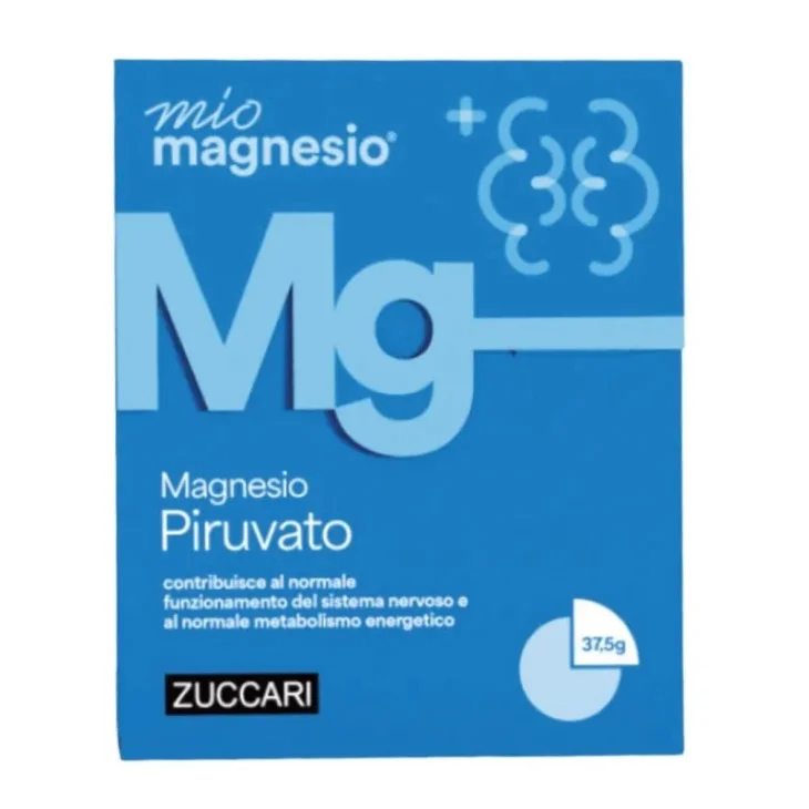 Zuccari MioMagnesio Magnesio Piruvato Integratore per Memoria e Concentrazione 37,5 g