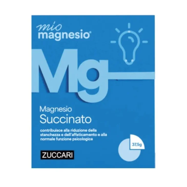 Zuccari MioMagnesio Magnesio Succinato Integratore per Supporto Mentale 37,5 g