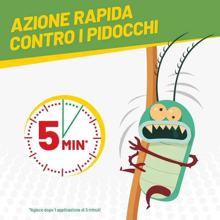 Aftir Flash Gel Antipidocchi con Pettine - Elimina Pidocchi e Lendini 100 ml