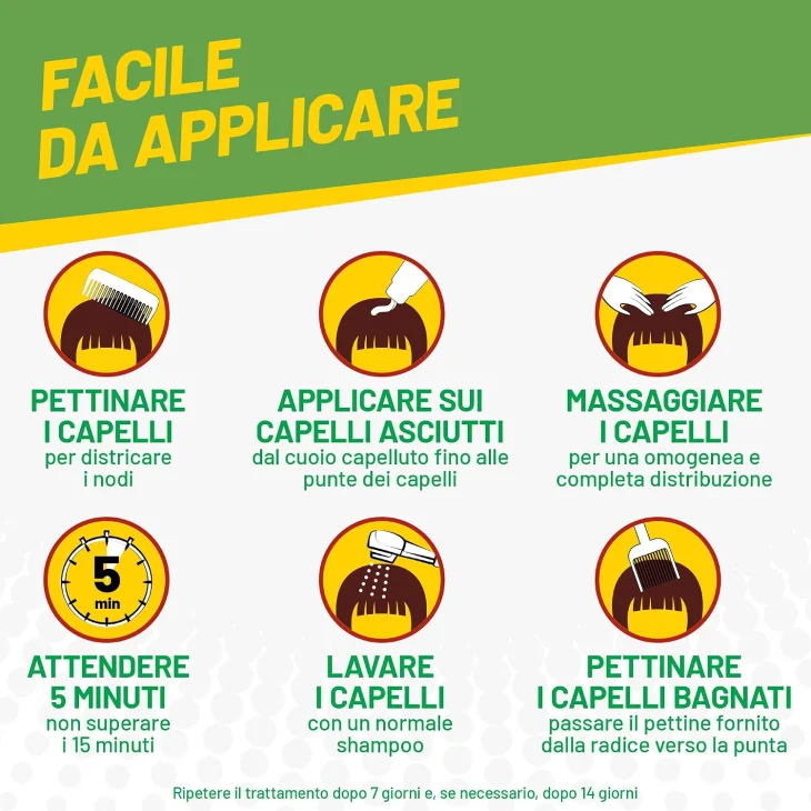 Aftir Flash Gel Antipidocchi con Pettine - Elimina Pidocchi e Lendini 100 ml