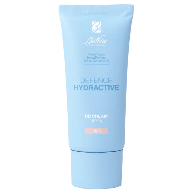 BioNike Hydractive BB Cream Light Fondotinta Idratante SPF15 con Acido Ialuronico 40 ml
