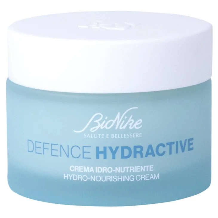 BioNike Hydractive Crema Ricca Idro-Nutriente Viso con Acido Ialuronico 50 ml
