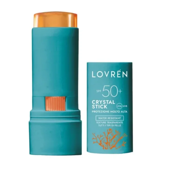 Lovren Crystal Stick Solare SPF50+ Stick Protezione Molto Alta 9g