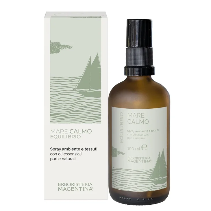 Erboristeria Magentina Mare Calmo Spray Equilibrante per Tessuti e Ambienti 100 ml