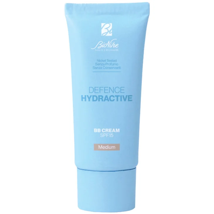 BioNike Hydractive BB Cream Medium Fondotinta Idratante SPF15 con Acido Ialuronico 40 ml