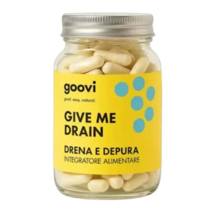 Goovi Give Me Drain Integratore Drena e Depura 60 Capsule