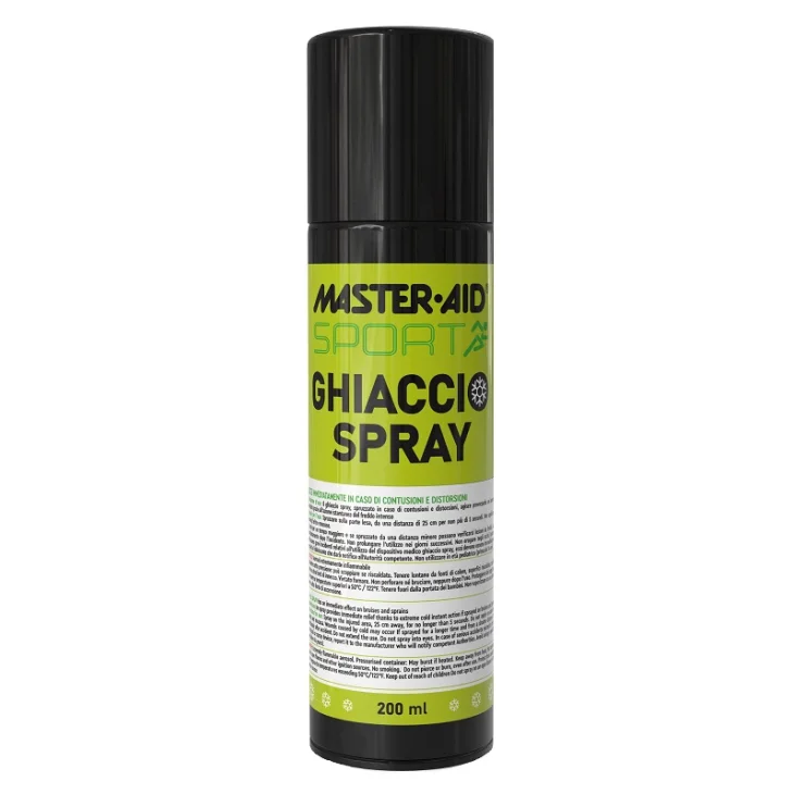 Master Aid Sport Ghiaccio Spray per Traumi e Dolori Muscolari 200 ml