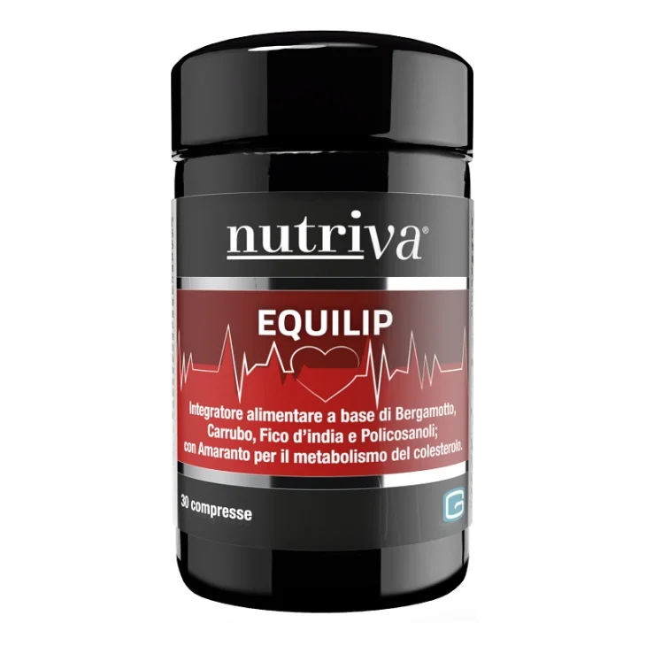 Nutriva Equilip Integratore per Metabolismo del Colesterolo 30 compresse Nutriva Equilip Integratore per Metabolismo del Colesterolo 30 compresse