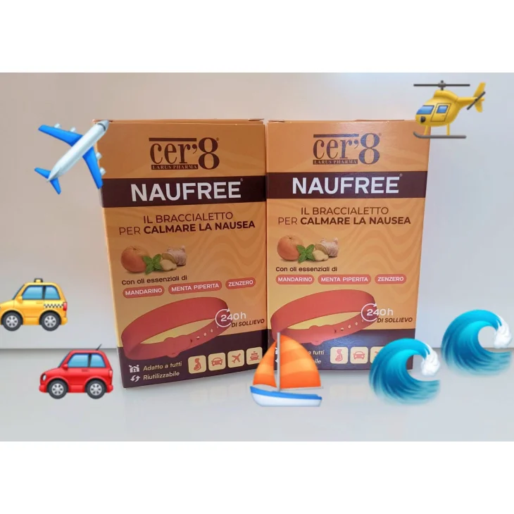 Cer'8 Naufree Braccialetto Antinausea 1 pezzo