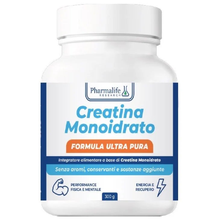 Pharmalife Creatina Monoidrato Ultra Pura Integratore Sportivo 300 g Pharmalife Creatina Monoidrato Ultra Pura Integratore Sportivo 300 g