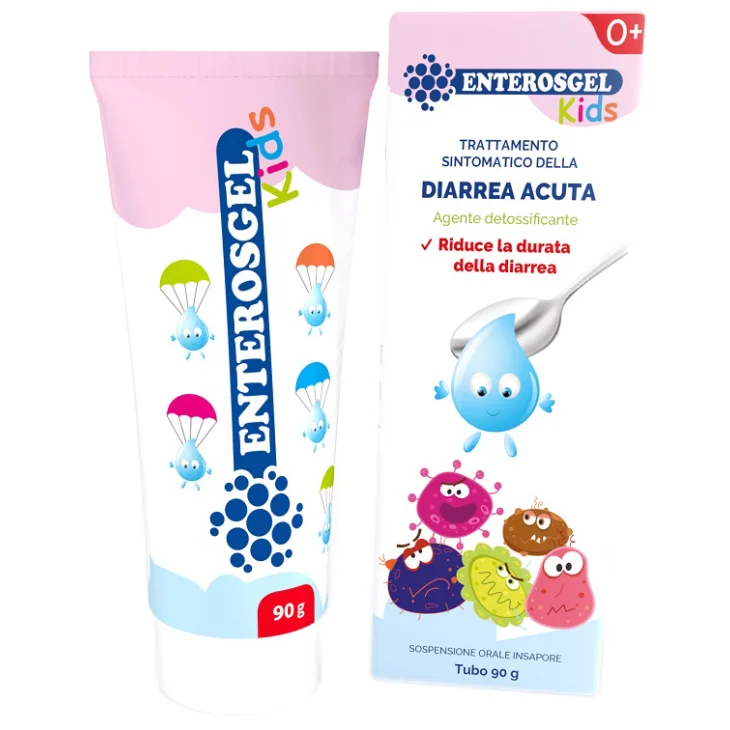 Guna Enterosgel Kids per Disturbi Intestinali e Diarrea Acuta dei Bambini 90 g