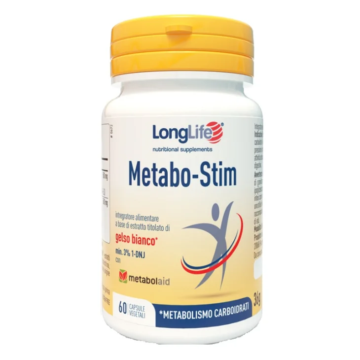 Longlife Metabo Stim Integratore Antiossidante e Drenante 60 Capsule Vegetali