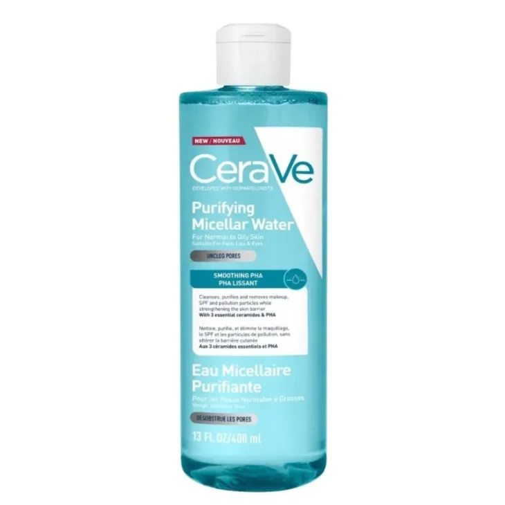 CeraVe Acqua Micellare Purificante per Detersione e Rimozione Trucco 400 ml