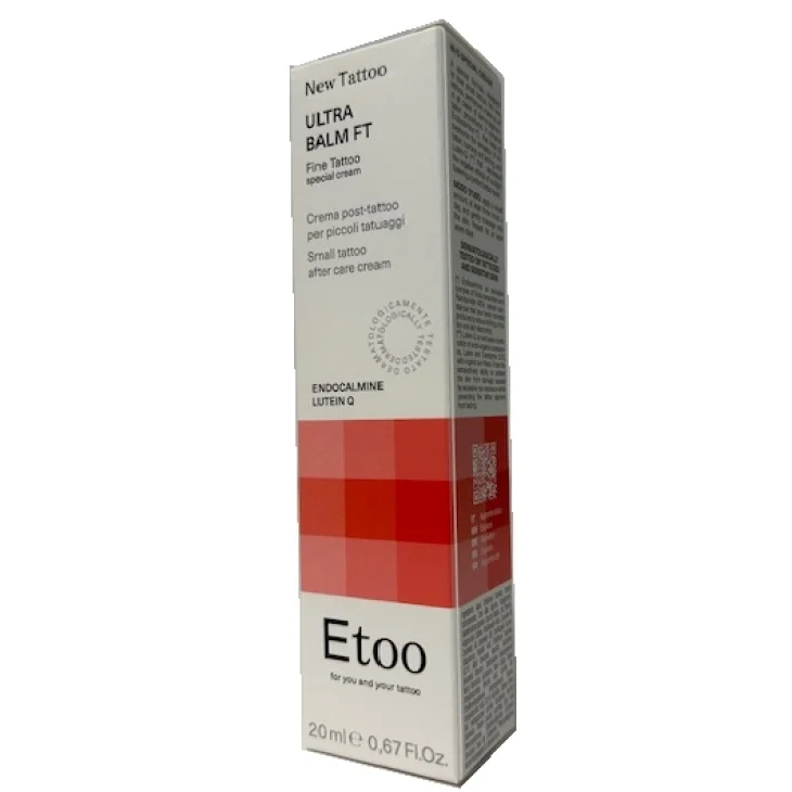 Etoo Ultra Balm FT Fine Tattoo Crema Post-Tattoo Lenitiva 20 ml