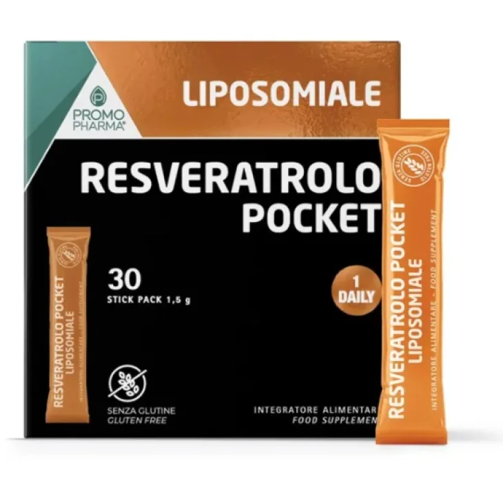 Promopharma Resveratrolo Liposomiale Integratore Alimentare A Base Di Resveratrolo 30 Stick Promopharma Resveratrolo Liposomiale Integratore Alimentare A Base Di Resveratrolo 30 Stick