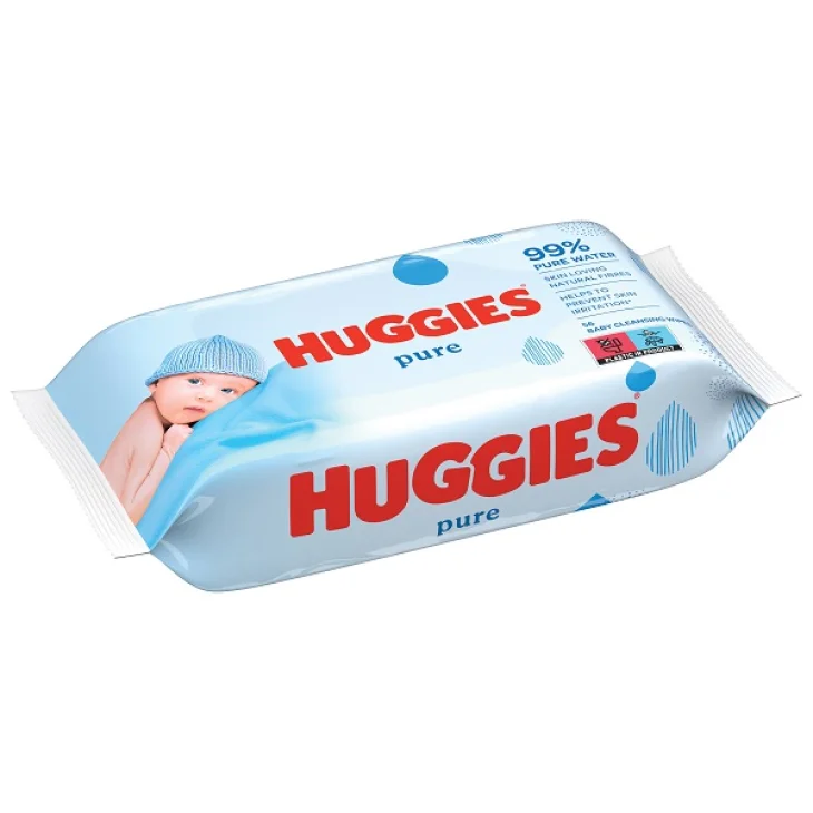 Huggies Salviette Pure Singola 56 Salviette