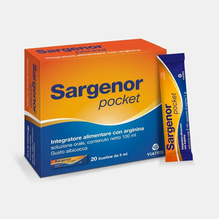 Sargenor Pocket Integratore Contro Stanchezza e Affaticamento 20 bustine monodose da 5ml Sargenor Pocket Integratore Contro Stanchezza e Affaticamento 20 bustine monodose da 5ml