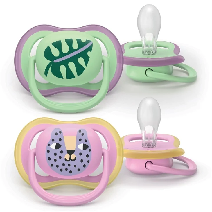 Philips Avent Ultra Air 6-18 mesi Succhietti Ortodontici Traspiranti 2 Pezzi con Custodia Sterilizzatrice Philips Avent Ultra Air 6-18 mesi Succhietti Ortodontici Traspiranti 2 Pezzi con Custodia Sterilizzatrice
