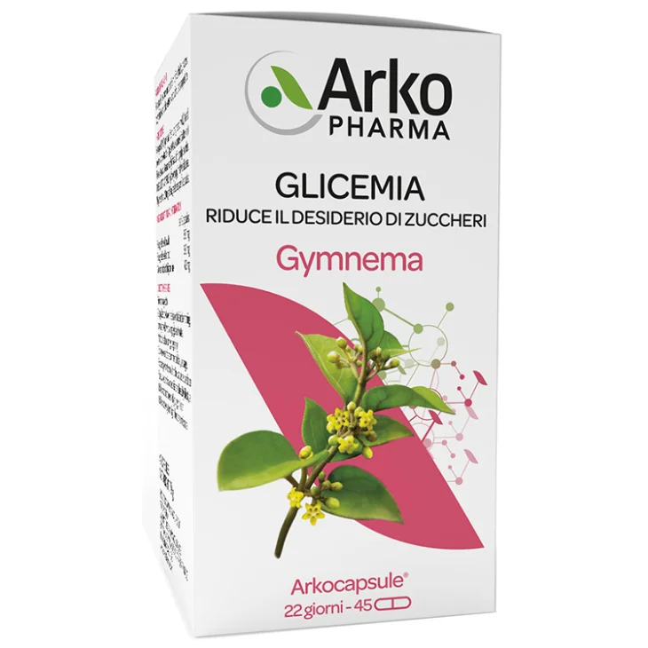 Arkocapsule Gymnema per Controllo del Desiderio di Zuccheri 45 Capsule Vegetali