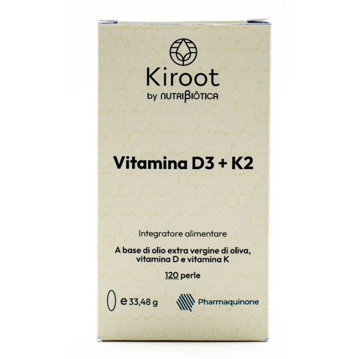 KIROOT VITAMINA D3+K2 120Perle