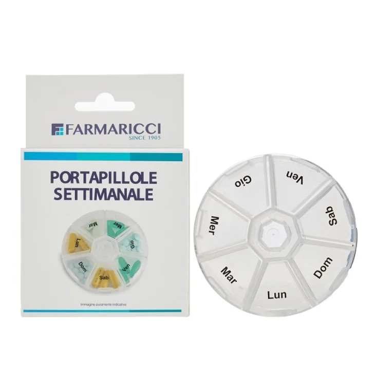 PORTAPILLOLE SETTIMANALE