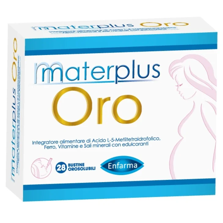 Materplus Oro Integratore per Gravidanza e Allattamento 28 bustine