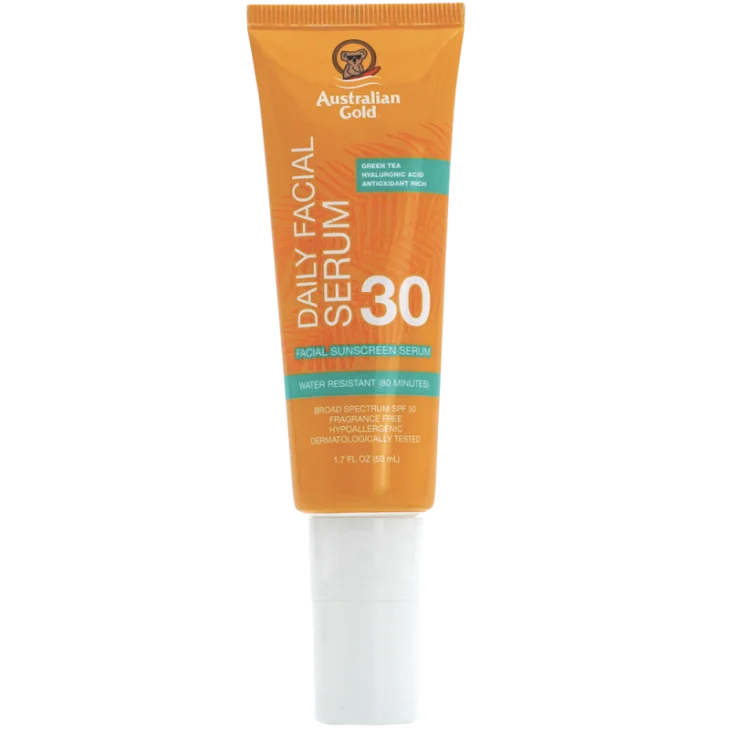 Australian Gold SPF 30 Daily Facial Serum Siero Viso Idratante 50 ml Australian Gold SPF 30 Daily Facial Serum Siero Viso Idratante 50 ml