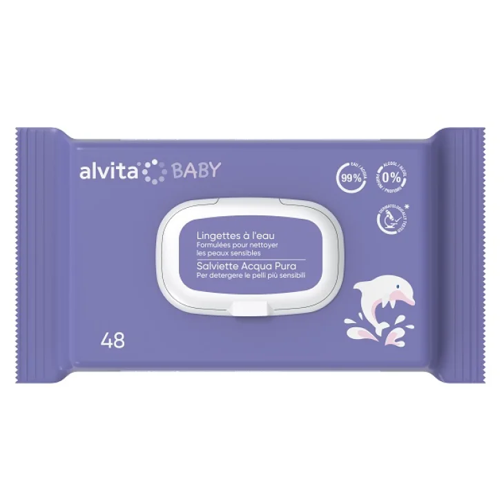 ALVITA SALVIETTE ACQUA PURA48P ALVITA SALVIETTE ACQUA PURA48P