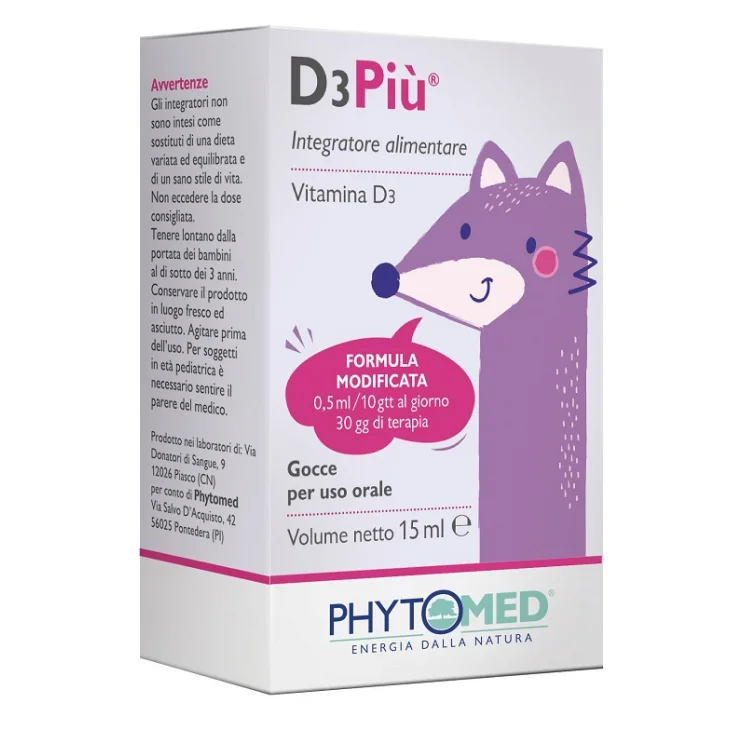 D3PIU' GOCCE 15ML