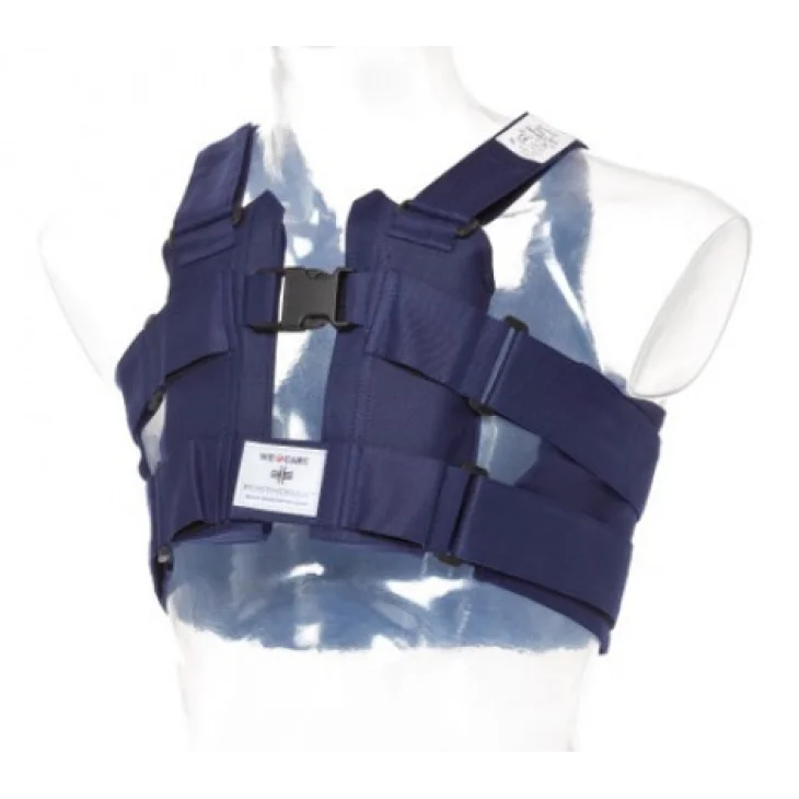 Posthorax Pro Corsetto Toracico Riutilizzabile Donna Cotone Blu Misura M 70-90 Cm Posthorax Pro Corsetto Toracico Riutilizzabile Donna Cotone Blu Misura M 70-90 Cm