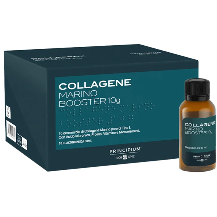 Principium Collagene Marino Booster Integratore Anti-Age 10 g