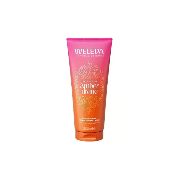 Weleda Amber Divine Doccia Crema Idratante Detergente Edizione Limitata 200 ml