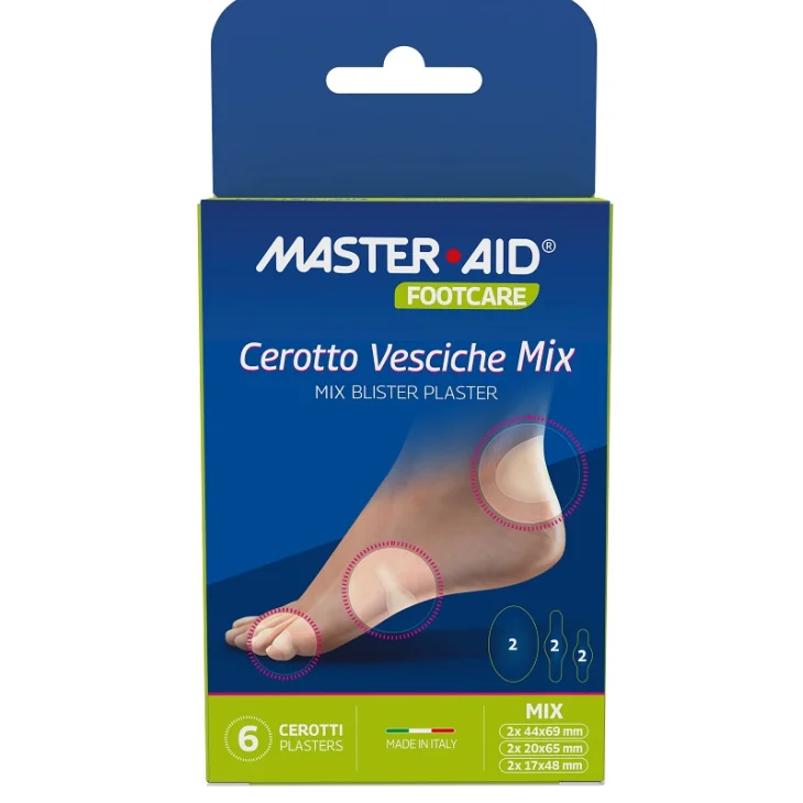 FOOTCARE Cer.Vesciche Mix 6pz
