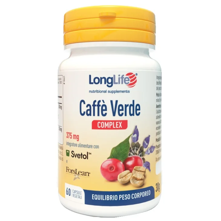 LONGLIFE CAFFE VERDE 60*Cps
