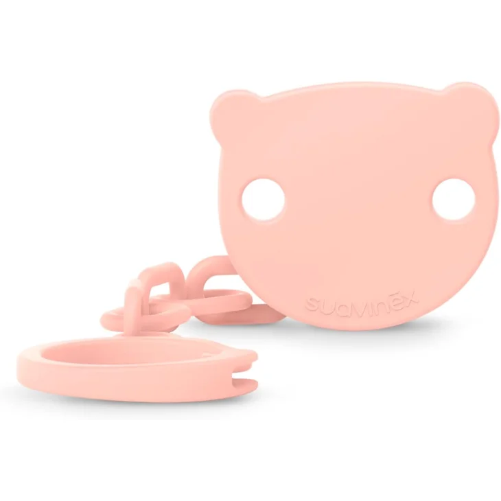 Suavinex Wild & Free Clip Catenella per Succhietto Rosa