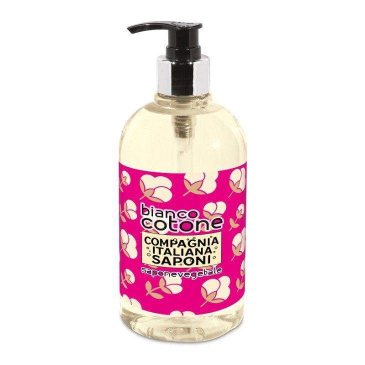 Compagnia Italiana Saponi Sapone Liquido Delicato Bianco Cotone 500 ml
