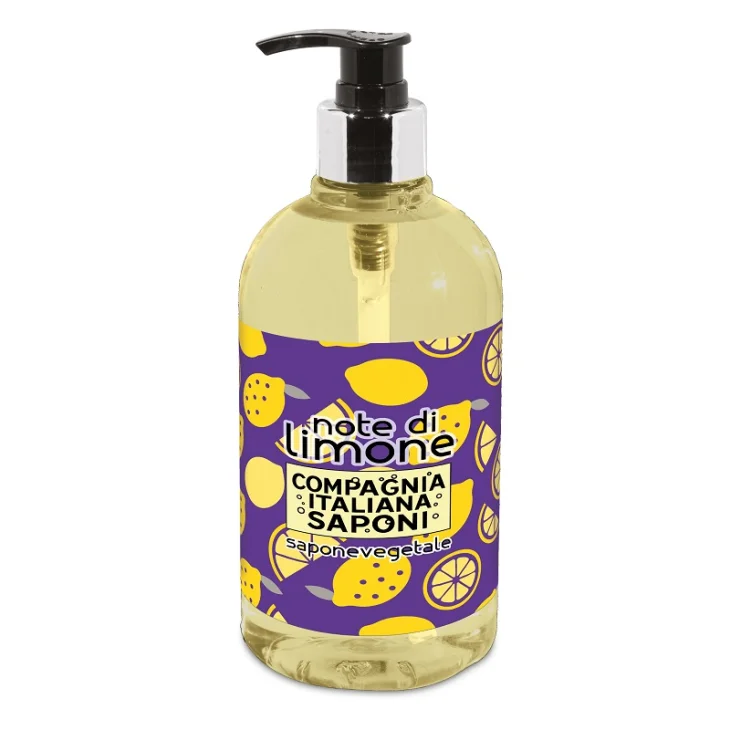 Compagnia Italiana Saponi Sapone Liquido Delicato Note di Limone 500 ml