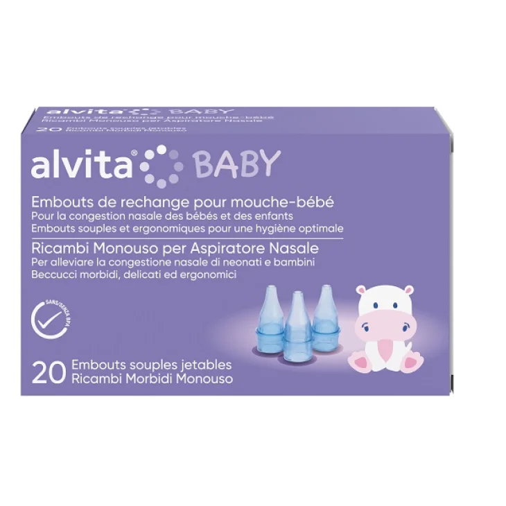 ALVITA RICAMBI ASP NASALE 20PZ ALVITA RICAMBI ASP NASALE 20PZ