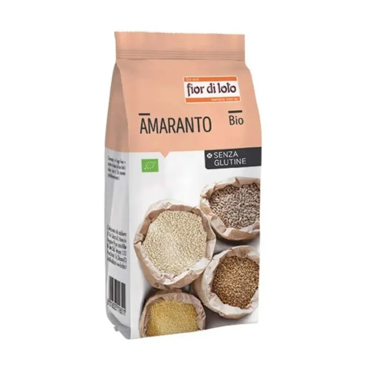 Fior di Loto Amaranto Bio Senza Glutine Bio 400 g Fior di Loto Amaranto Bio Senza Glutine Bio 400 g