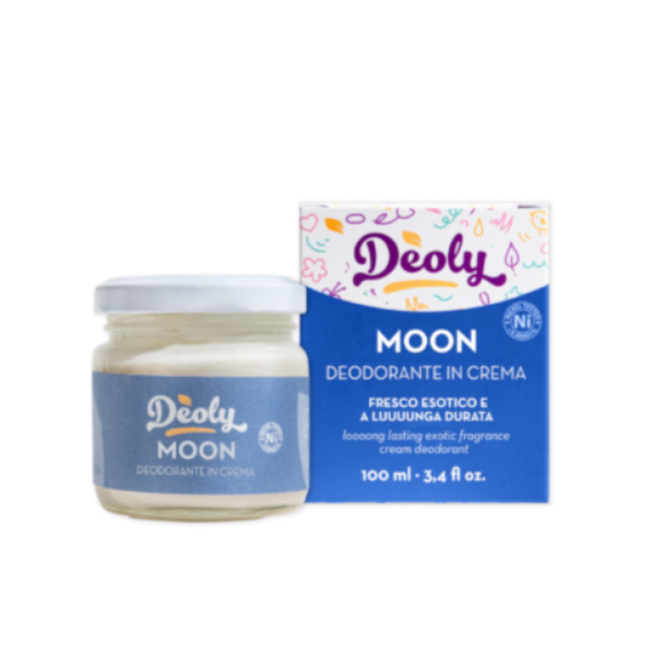 Deoly Moon Deodorante in Crema per il Corpo 100 ml