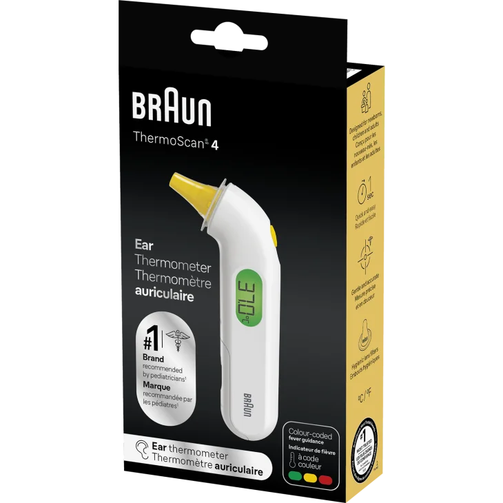 Braun ThermoScan 4 Termometro Auricolare 1 Pezzo