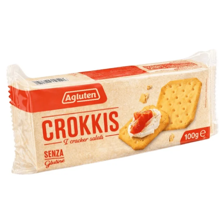 Agluten Crokkis Cracker Salati Senza Glutine 100 g