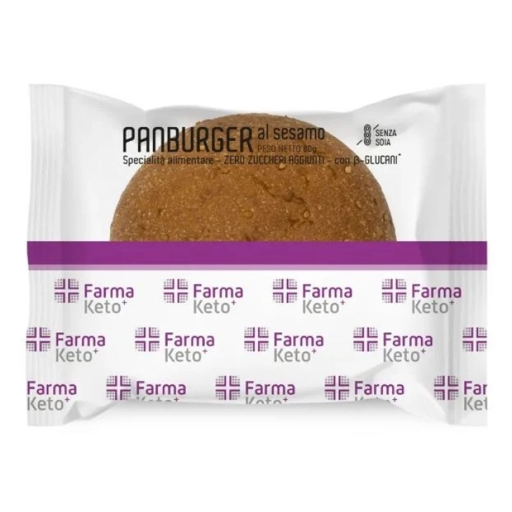 Farmaketo Panburger al Sesamo per Dieta Chetogenica 80 g