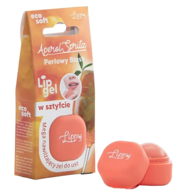 Lippy Aperol Spritz Lip Gel Balsamo Labbra Idratante e Nutriente 6,2 g