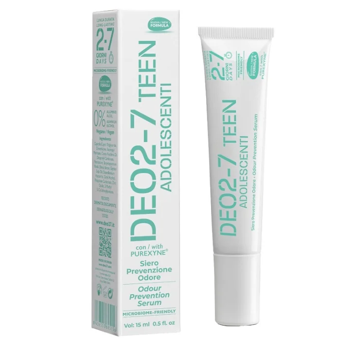 Deo 2-7 Teen Siero Prevenzione Odore Adolescenti 15 ml