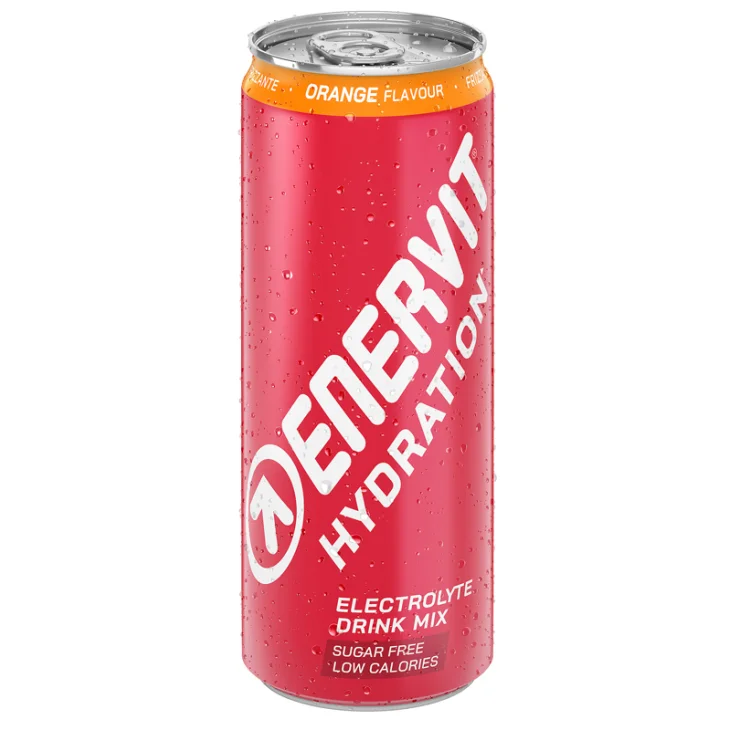ENERVIT SPORT HYDRATION ORANGE 250 ML SUGAR FREE SENZA CAFFEINA CON EDULCORANTE LOW CALORIES