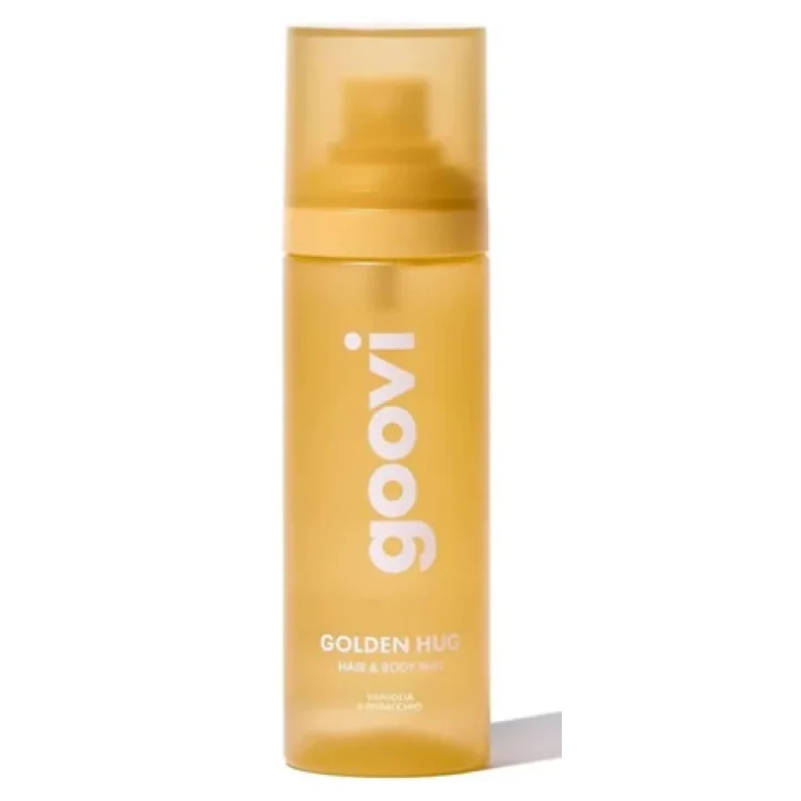 Goovi Hair & Body Mist Golden Hug Acqua Profumata per Corpo e Capelli Vaniglia e Pistacchio 100 ml